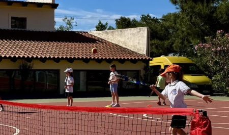 Mini tennis, προπόνηση στο Σχολείο μας!
